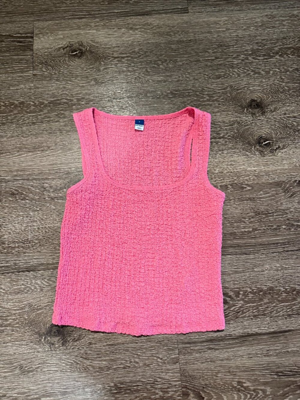 Old Navy Texture Tank Size S Pink